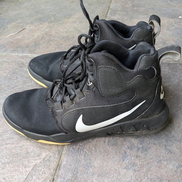 Mens Size 13  Nike Air Conversion Black Sneakers Basketball - Picture 4 of 7